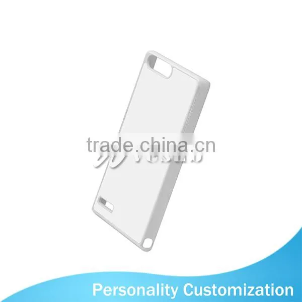 Wholesale White 2D 5 Inch Sublimation Hard Plastic Mobile Phone Cover For Huawei Ascend P7 photo-2