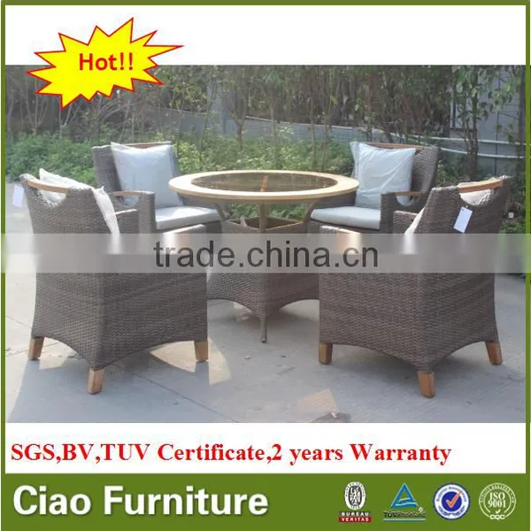 Garden Furniture Teak Wood Table Chair photo-5