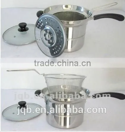 High Quality 100L Stainless Steel Stockpot With Visible Glass Lid photo-2