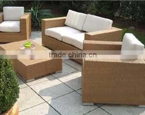 Rattan Furniture Outdoor Aluminum Sofa Set