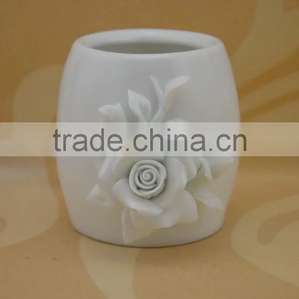 White Ceramic Table Lamp Different Size Factory Supply photo-5