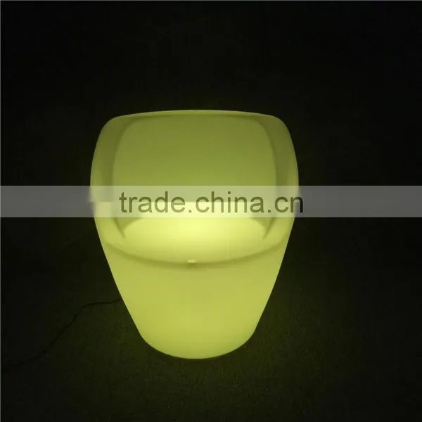 PE Polyethylene Material Plastic LED Illuminated Chairs for Bar Nightclub Coffee House photo-3