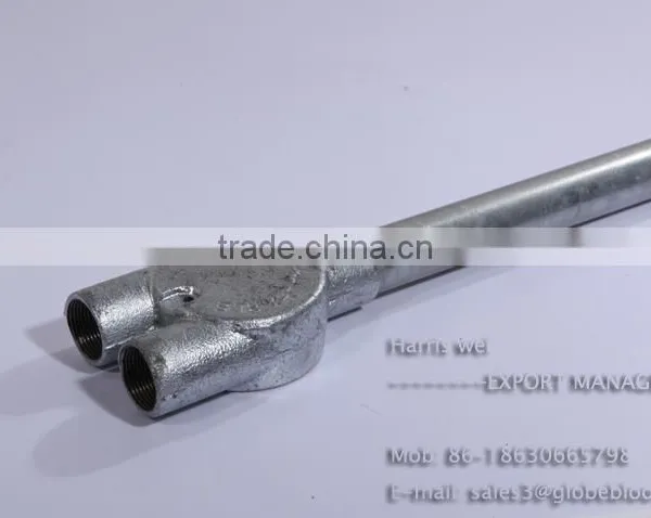 50mm Electrical Hot Dip Galvanising Metal Conduit Pipe photo-3