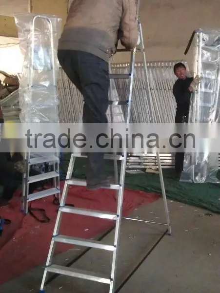 Flolding Aluminum Step Ladders -3 to 8 Steps