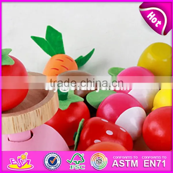2017 New Design Funny Pretend Play Wooden Kids Play Supermarket W10A061 photo-3