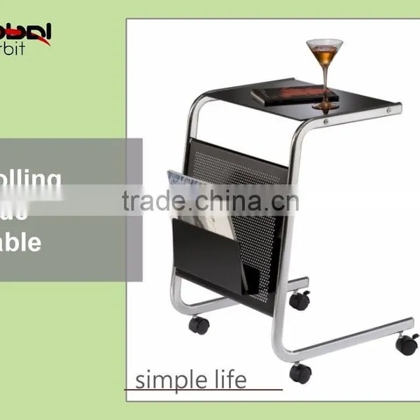 Built-in Speaker Workstation Desktop Computer Table With Bluetooth Speaker photo-5
