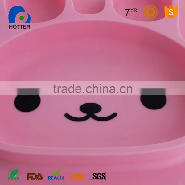 Amazon Hot Selling Silicone Non-slip Kids Placemat photo-6