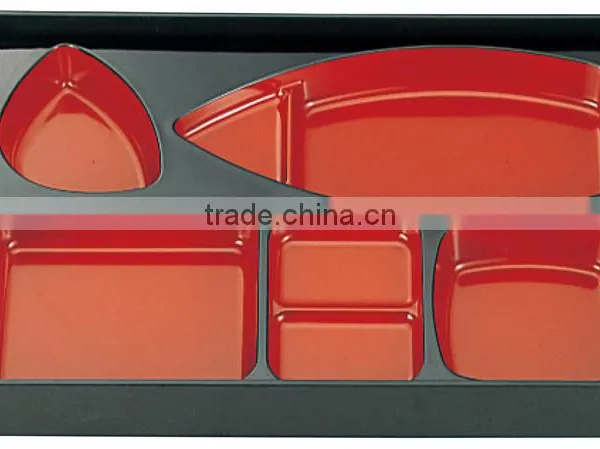 High Quality Rectangular Lunch Box Shokado Bento ABS Japanese Lunch Box Take Out photo-5