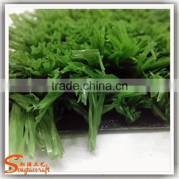 Fake Artificial Grass Plants Plastic Nursery Artificial Grass Yarn Green Carpet Chinese Artificial Grass photo-3