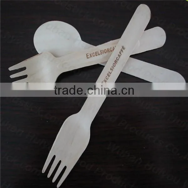 2017 Customize Packing Travel Cutlery Set Disposable Wooden Cutlery photo-4