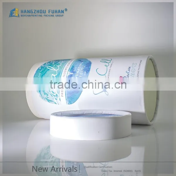 Wedding Favor Customized Logo Round Paper Cylinder Tube Packing Box photo-4
