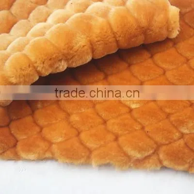 Hot Sell New Style Imitation Rabbit Hair Fabric for Blankt photo-3