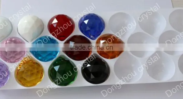 40mm Chandelier Crystal Colorful Ball Chandelier Accessory photo-3