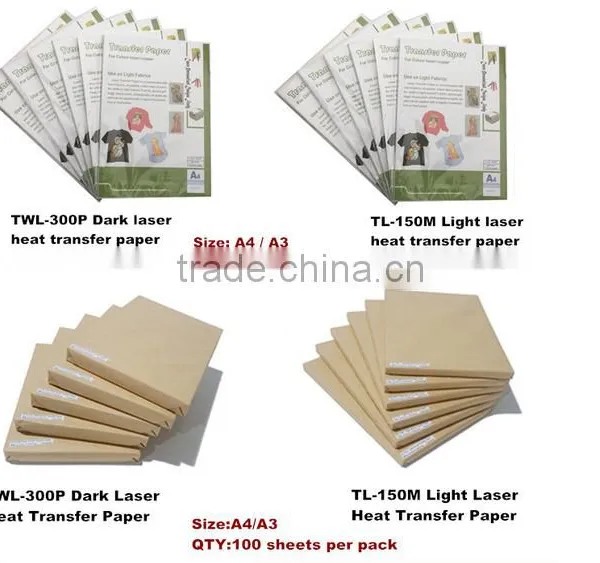A3, A4 Size Heat Transfer Paper for Laser Printer photo-3