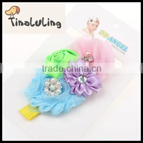New Arrival Hair Accessories Wholesale Flower Making Hair Accessory for Party photo-4