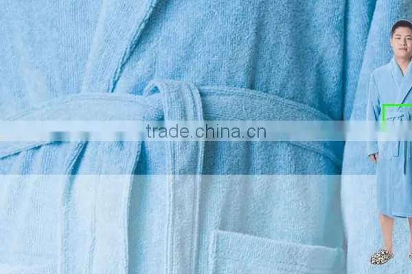 Mens Luxury Cotton Terry Bathrobe photo-6
