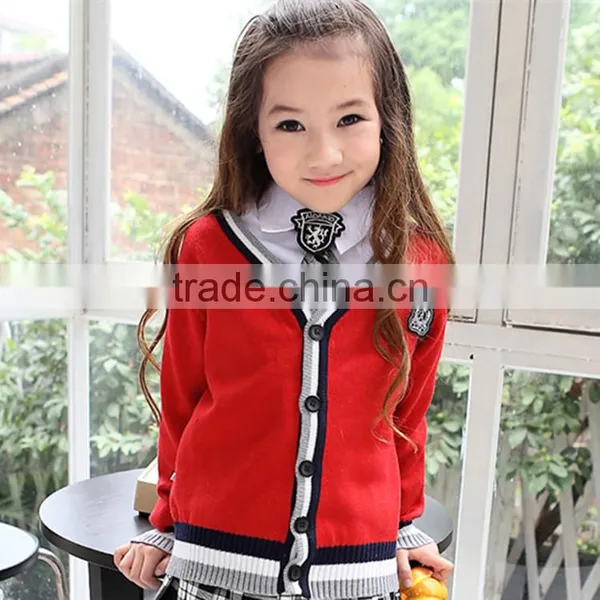 Manufacturer Custom Made Knit School Wear Primary School Uniforms Sweater photo-2