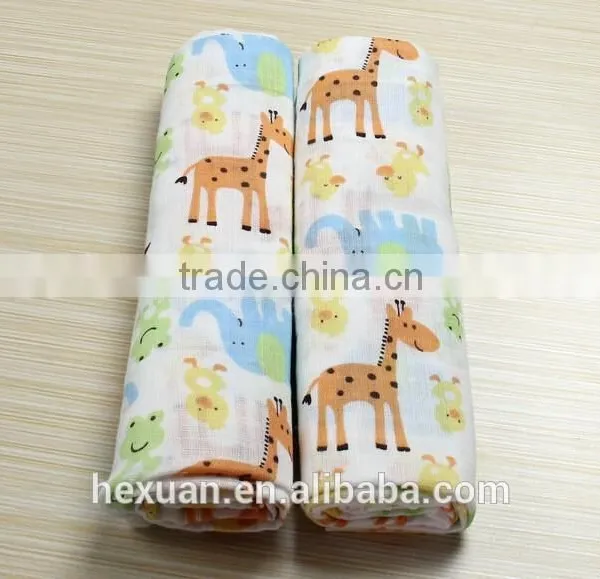 Many Designs You Can Choose ,Soft Wholesale Modern Design Baby Muslin Swaddle Blanket photo-5