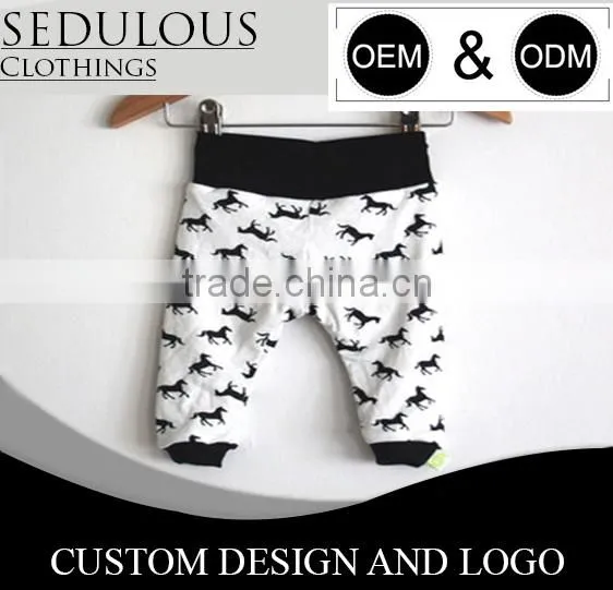 100% Certified Organic Cotton Baby Leggings Pants With Custom Design and Packing photo-3
