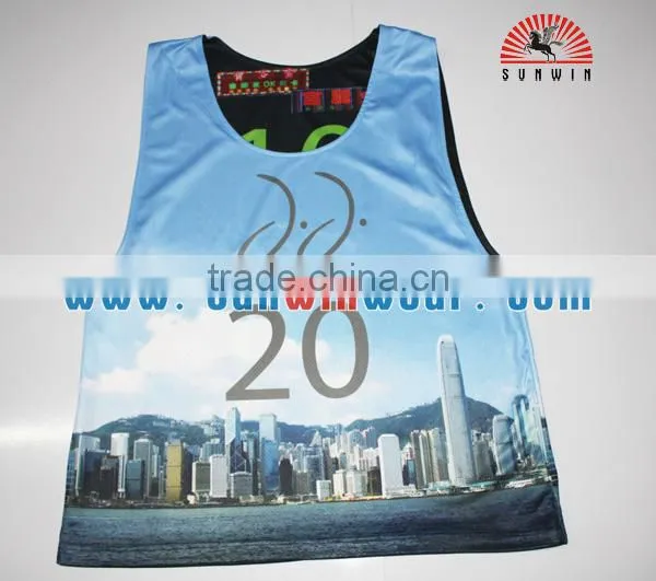 Custom Design Team Man Reversible Sublimation Lacrosse Uniform Jerseys photo-4