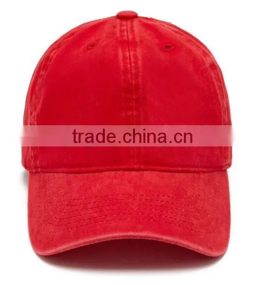 2017 Custom Made One Size to Fit All Acid Washed Plain Blank Dad Hat for Ladies photo-6