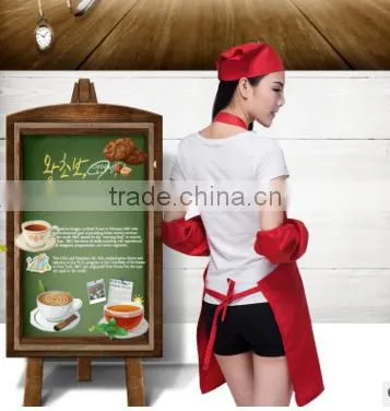 Advertising Apron Custom Logo Printing Fashion Promotional Gifts Korean Polyester Waterproof Aprons Custom Manufacturers photo-5