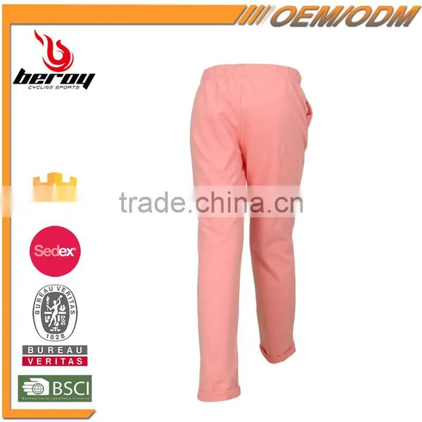 100% Cotton Girls Harem Sweat Pants for Wholesale With OEM ODM photo-3