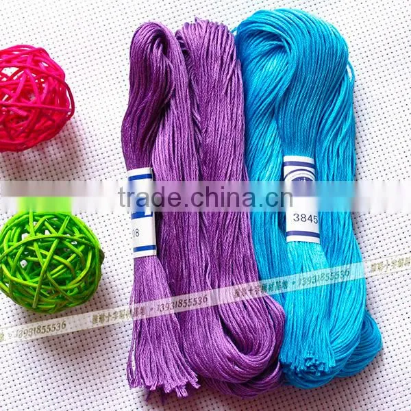 Dmc Color 100 Meters Cotton Cross Stitch Floss Thread France Royalbroider photo-3