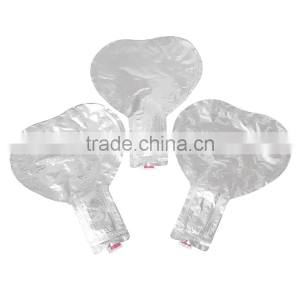 Aluminium Foil Balloons Party Decoration Heart Silvery photo-3