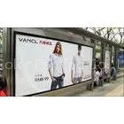 Large Low Carbon / Consumption Light Box Bus Shelters Free Digital Advertisement