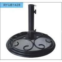 Outdoor 9kgs Round Cast Iron Umbrella Base