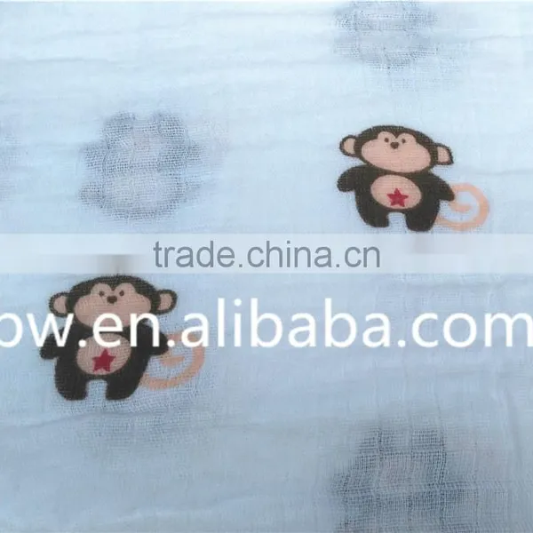 Hot Sale Muslin Swaddle Blanket Wholesale Muslin Fabric Baby Swaddle Wrap photo-5