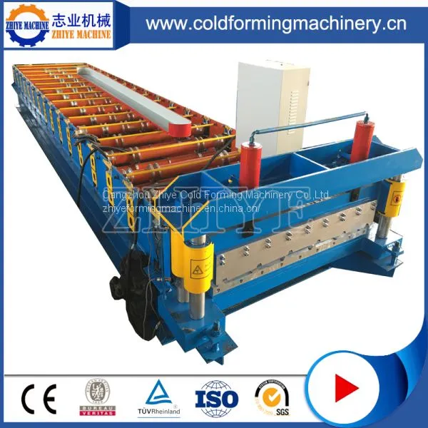 Galvalume Roofing Sheet Roll Forming Machine photo-2