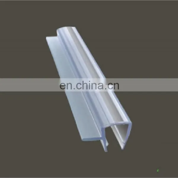 PVC Shower Door Waterproof Strip and Seal for 8mm Glass Door