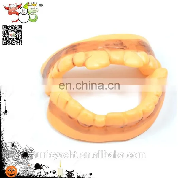 Multicolor Funny Halloween Plastic False Teeth Toy photo-3
