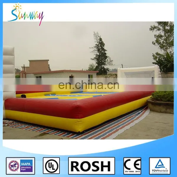 2016 Cheap Price Inflatable Soccer Field / Inflatable Football Arena / Inflatable Soccer Pitch for Sale photo-2