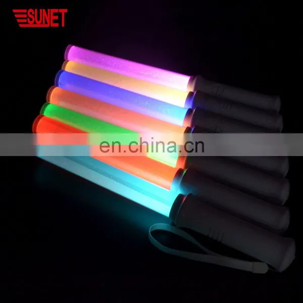 2018 SUNJET New Product Party Supplies Light Flashing 15 Changeable Colors Cool Stick photo-3