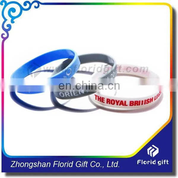 Newest Product Silicone Bracelet Wristband With Custom photo-5