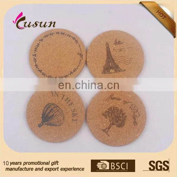 Custom Cheap Cork Backed Table Dinner Mats and Coasters photo-5