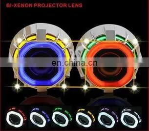 2.5" Hid Xenon Halo Projector Headlights for h1 h4 h7 With Ccfl Angel Eyes photo-4