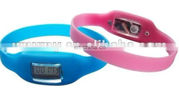silicone digital pedometer counter