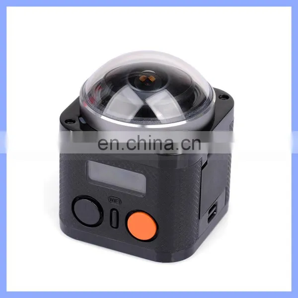 High Definition 12.4MP 360 Degree Panoramic Camera Outdoor Sports DV WIFI Mini Wireless Webcam photo-2