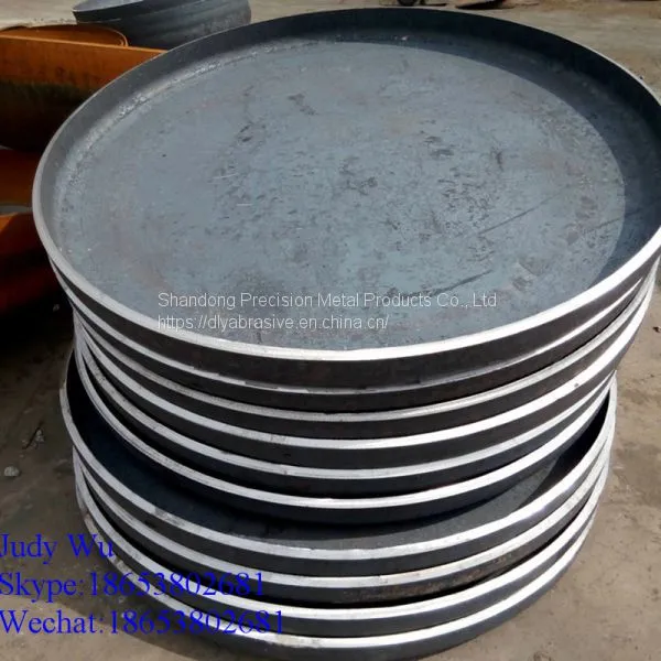 High Quality Flat Bottom Flange Dish Head in Carbon Steel photo-3