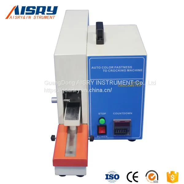 Quality Assurance Electric Wet and Dry Friction Decoloring Test Instrument photo-3