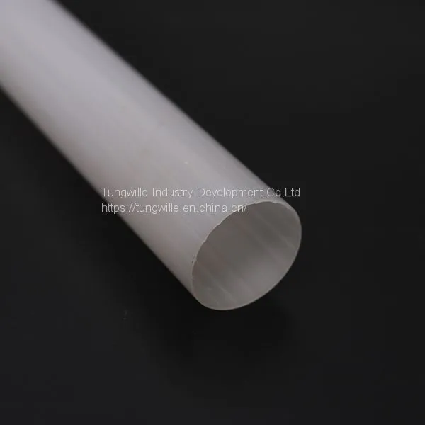 Polypropylene Extrusion Process Round Pipe Plastic Lens