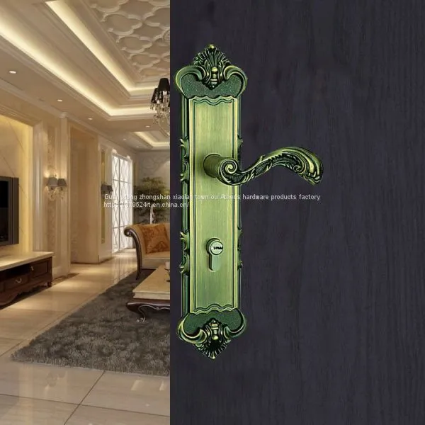 Guangdong Dart Lock Ivory Handle Lock Anti-theft Door Lock Door Door Room Door Lock Zinc Alloy Mute Lock photo-2