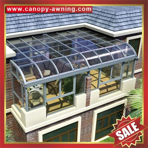 Prefab Outdoor Metal Alu Aluminum Sunroom,garden Glass Sun House Room Project,excellent Aluminium Framework,super Durable! photo-5