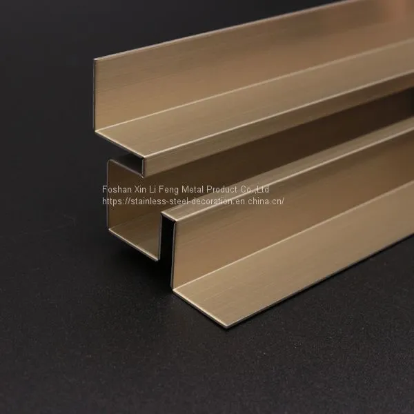 Stainless Steel Tile Edge Trim on Wall Decoration photo-5