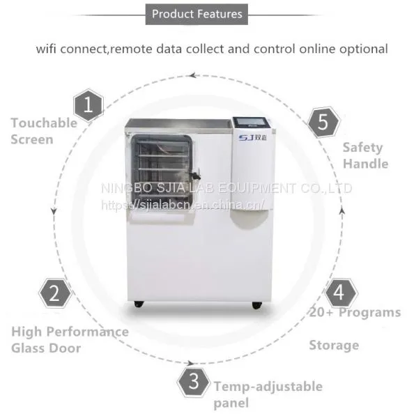 Pilot Freeze Dryer Pharmaceutical Freeze Dryer SJIA-5S photo-2