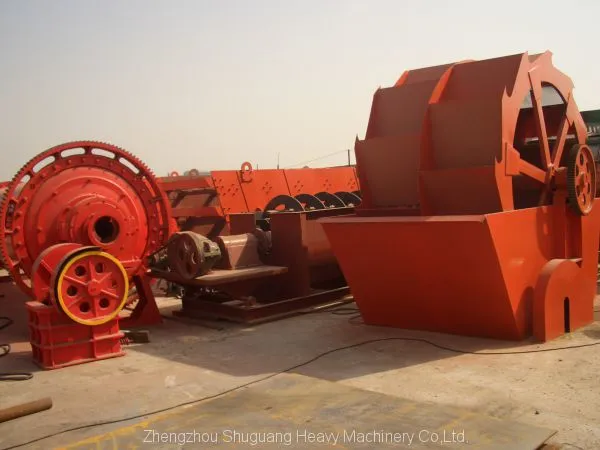 Quartz Stone Bucket Wheel Sand Washer Machine photo-2